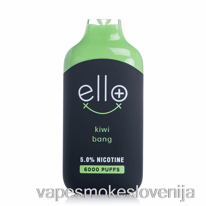 Vape Slovenija Blvk Ello Plus 6000 Za Enkratno Uporabo Kiwi Bang Ice